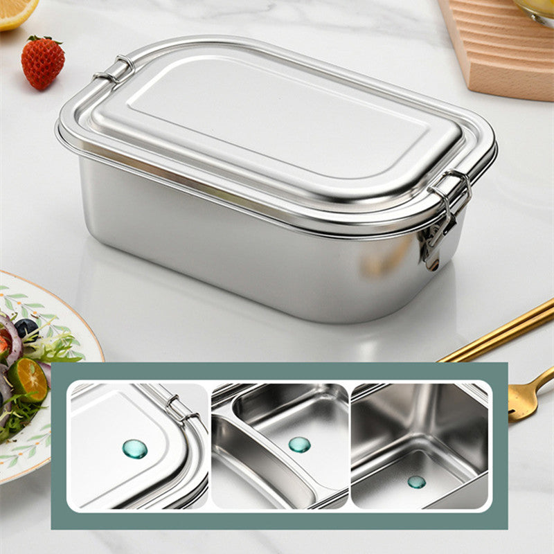 304 Thickened Stainless Steel Lunch Box Compartment Seal