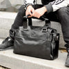 Men's Handbag Leather Casual Large-capacity Travel Shoulder Bag
