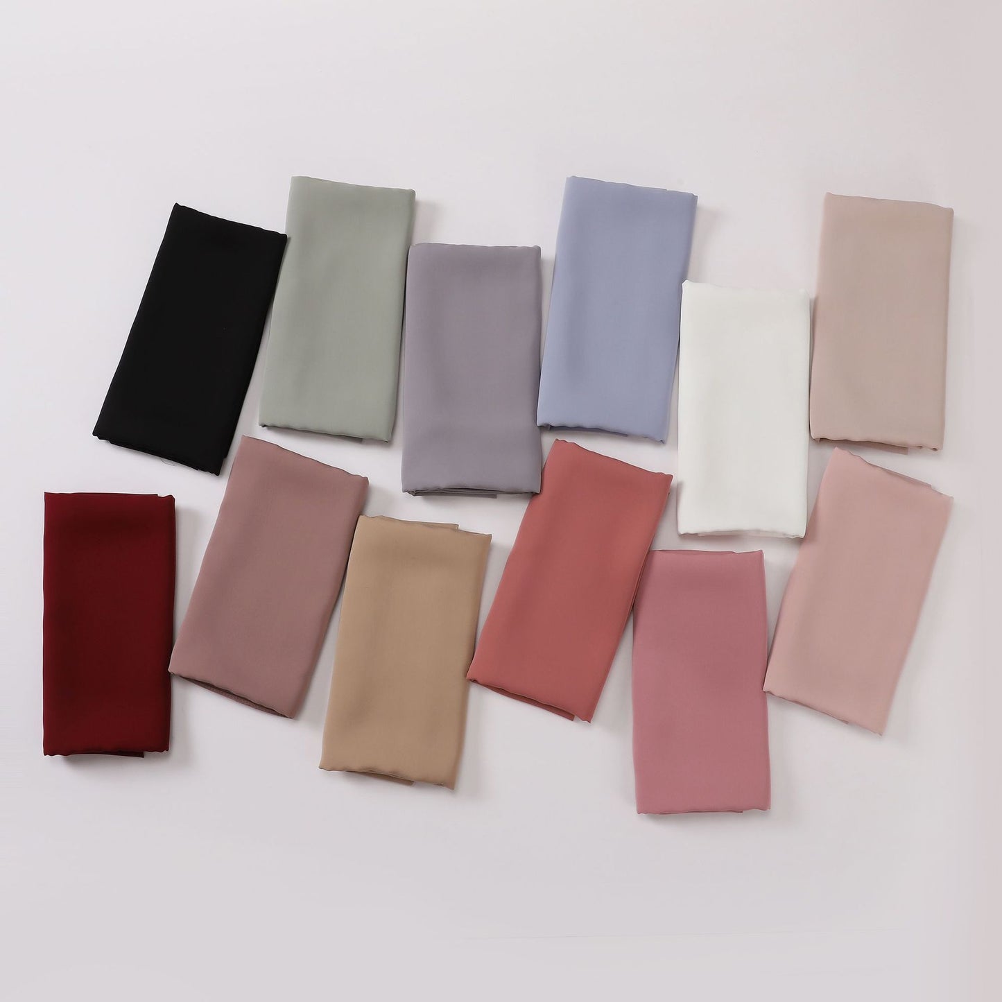 Solid Color Scarf Malay Indonesian Middle East Headscarf