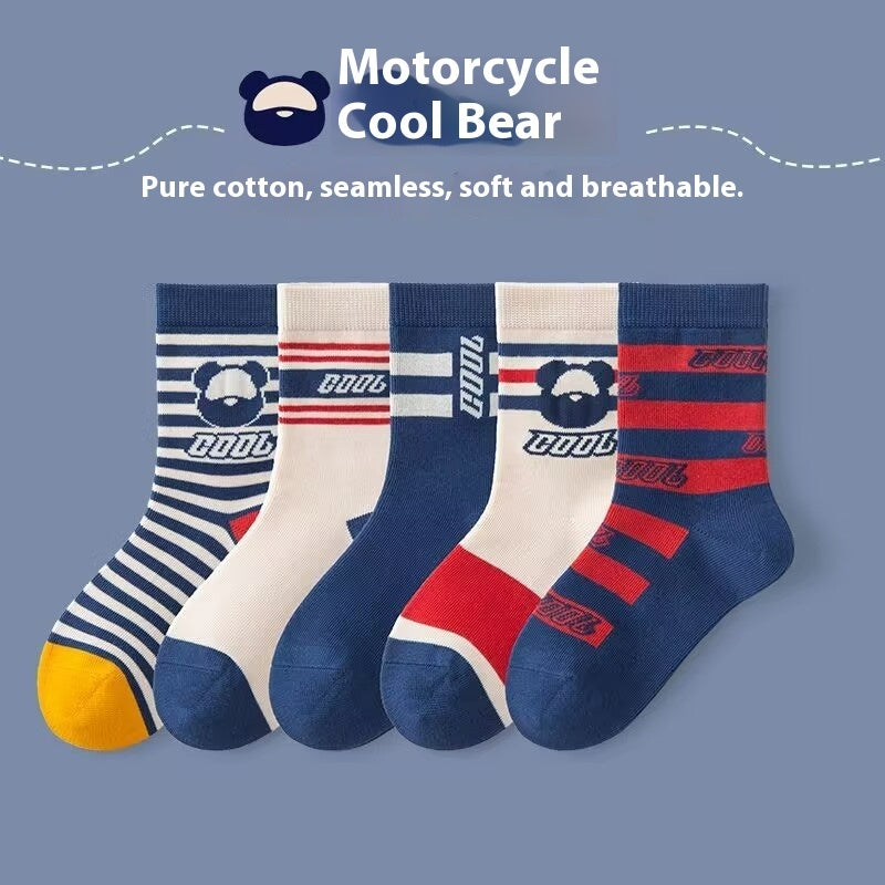Mid-calf All-match Socks For Boys And Girls