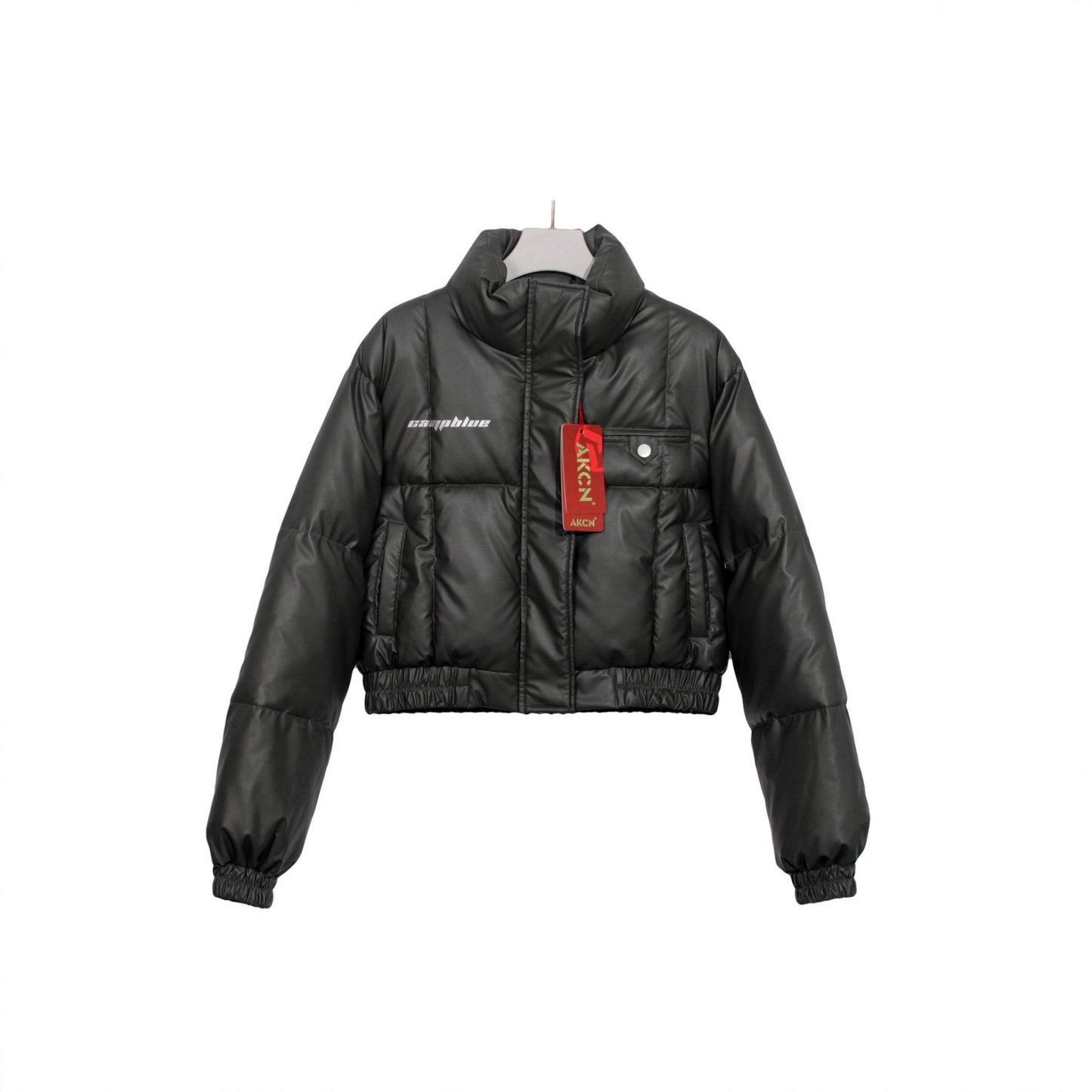 Female Big Fur Collar Puffer Jacket Coat