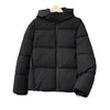 Down Cotton Jacket Windproof Hood
