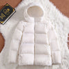 Loose Cotton Padded Jacket Fashion Temperament Hooded Short Thickened