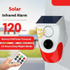 Solar Infrared Alarm Animal Drive Warning Indicator