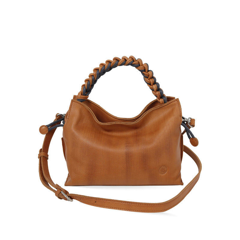 Cortex Splicing Woven Women's Casual Crossbody Bag