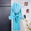 Autumn And Winter Fur Coat Wool Double-sided Coat Women's Long