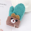 Simple Children's Cartoon Winter Warm Gloves