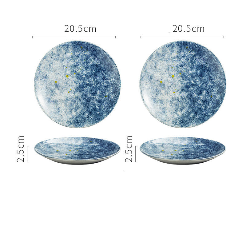 Japanese Tableware Household Ceramic Creative Steak Plate