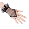 Mesh Lace Fingerless Bow Oversleeves Girl