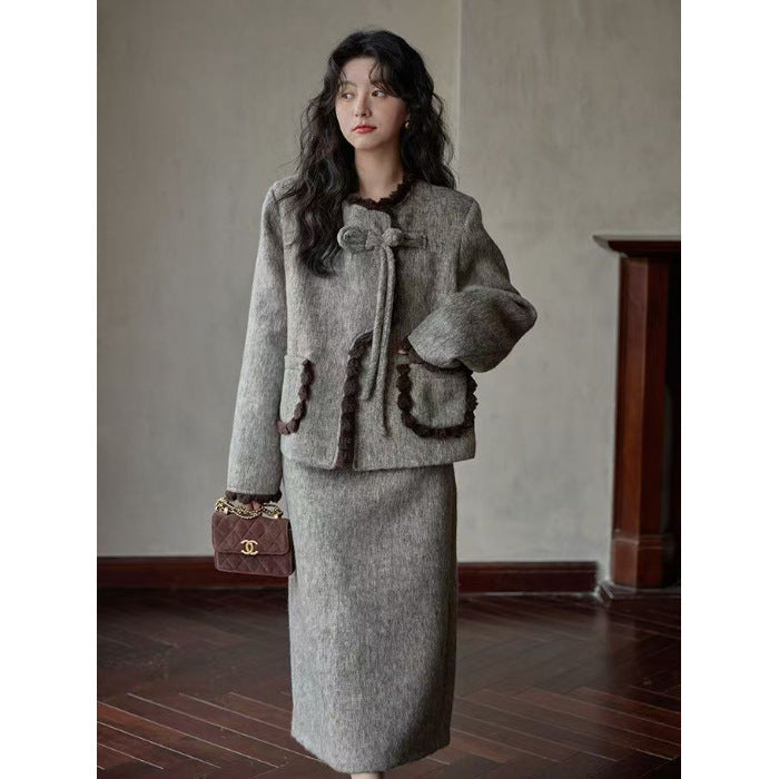 Women's Loose Skirt All-match Suit