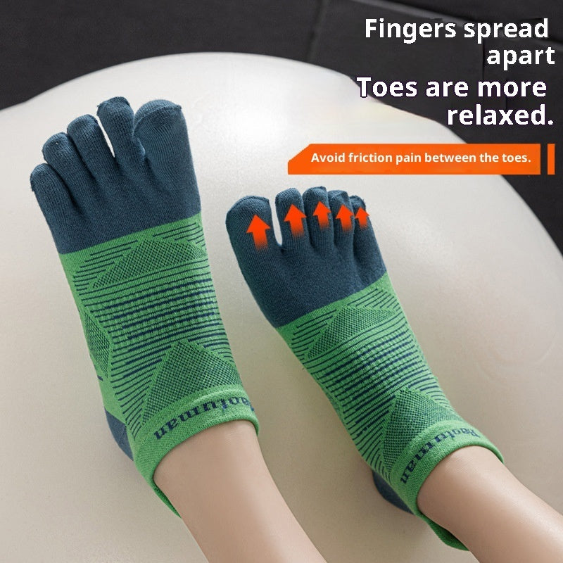 Running Tier Wear-resistant Thin Quick-drying Split Toe Athletic Socks
