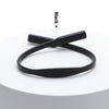 Solid Color Simple Silicone Glasses Non-slip Rope Glasses Strap