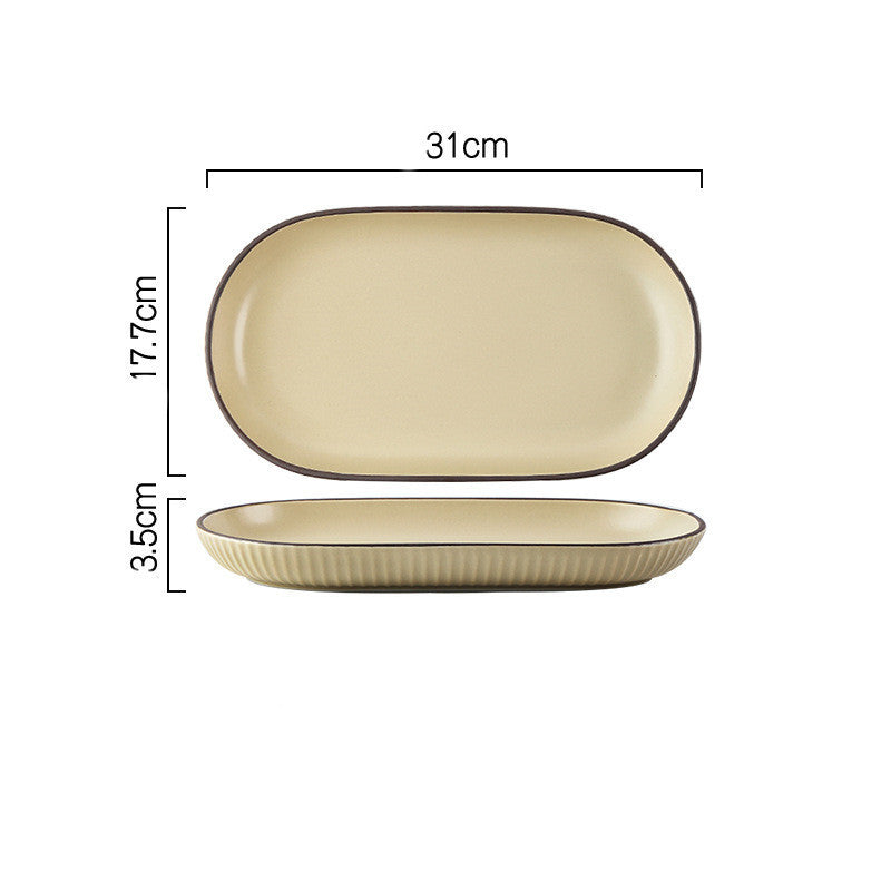 مجموعة أواني المائدة والأطباق البسيطة من ويند