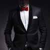 Men's Solid Color Formal Wear Wedding Business Casual Groom Groomsman Bow Tie