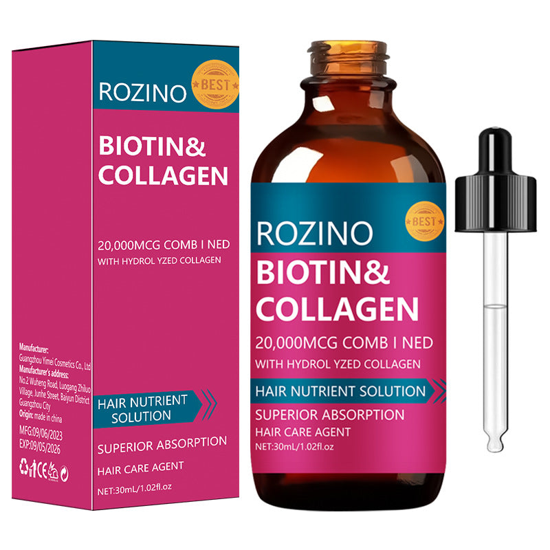 Nutrient Solution Collagen Hair Growth