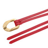 Fashionable And Novel Women's Knot Buckle Thin Belt