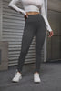 Autumn And Winter Women's Velvet Lift Hip Tight Pants With Elastic High Waist Sports Tight Pants