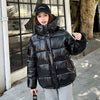 Men's And Women's Short Hood Cotton-padded Jacket