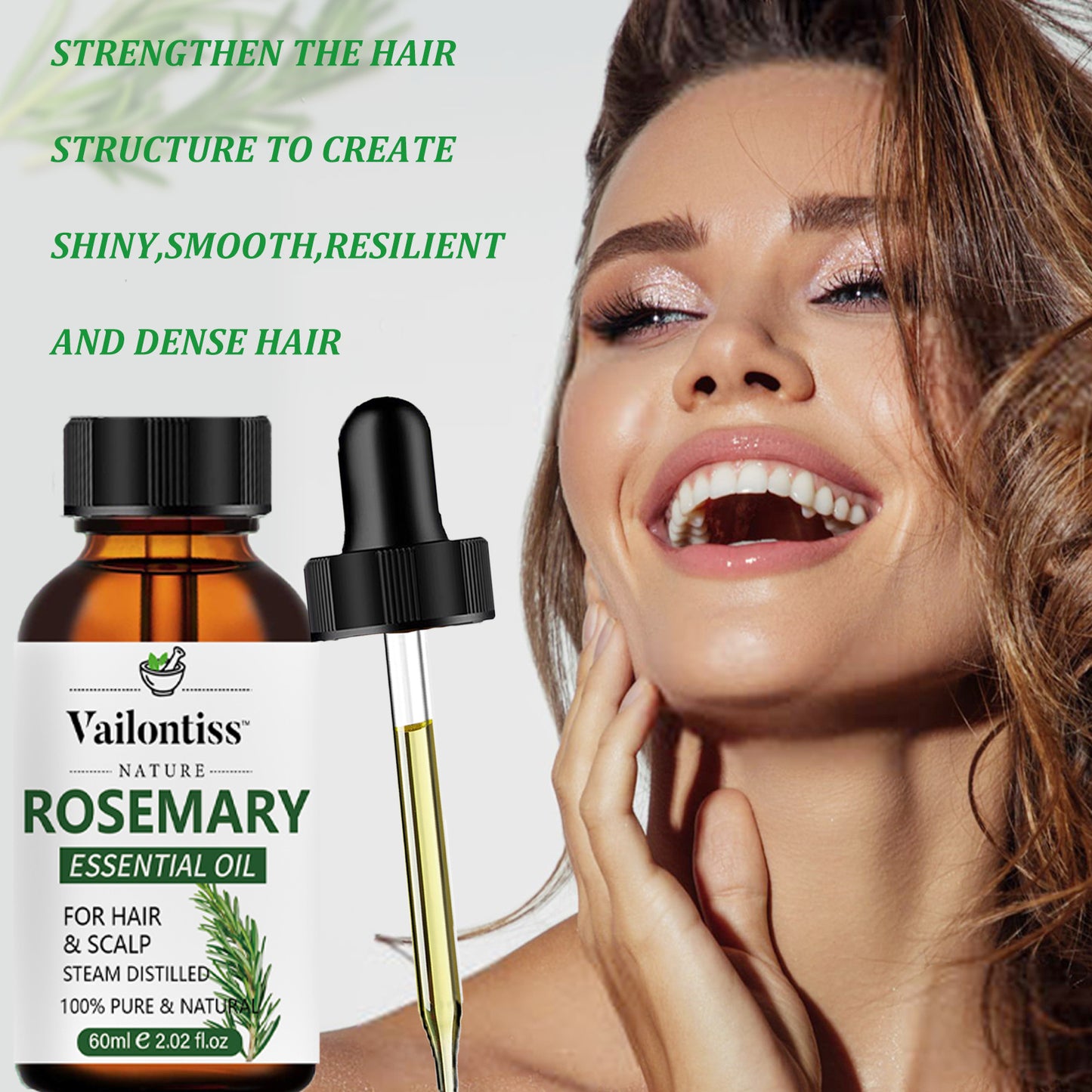 Rosemary Hair Care Essential Oil Hair Growth Strengthening