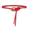 Fashionable And Novel Women's Knot Buckle Thin Belt