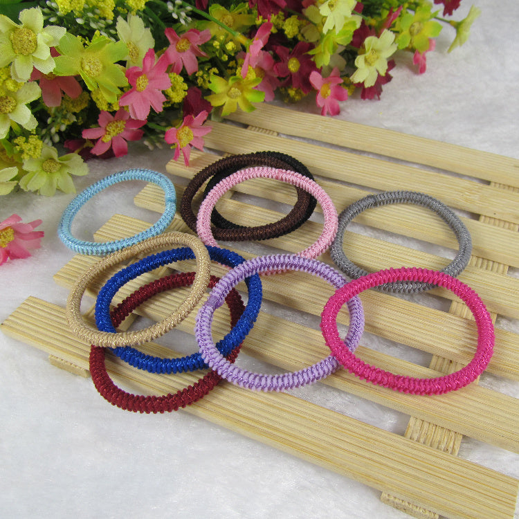 Fashion Hair Tie  Cord Unembellished Elastic Band