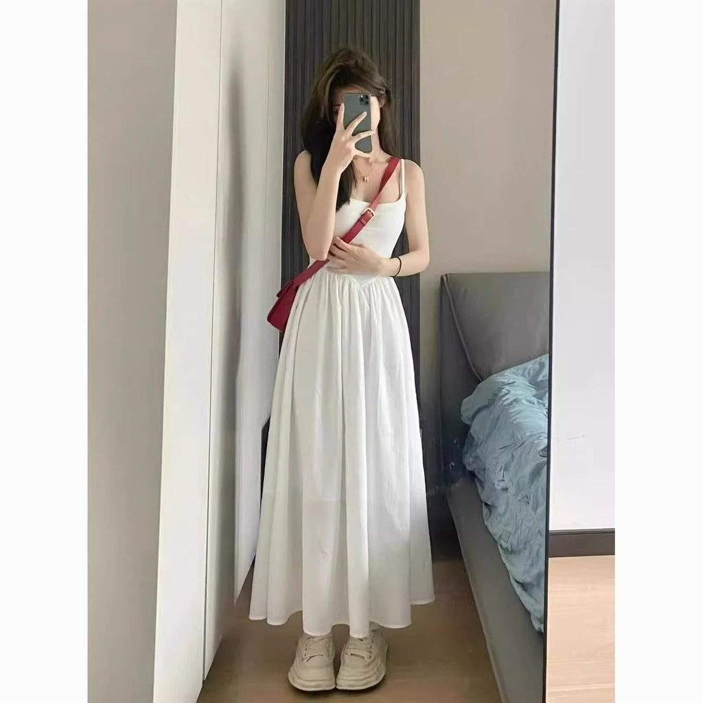 A- Line Slip Dress Hepburn Style Little Black Dress