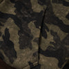 American Retro Camouflage Reversible Detachable Hooded Fur Jacket