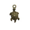 Retro Tibetan Silver Antique Brass Alloy DIY Accessories Marine Turtle Shell Necklace Bracelet Jewelry