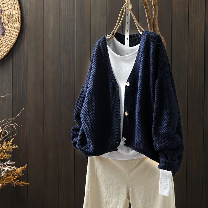 Women's Solid Color Cardigan