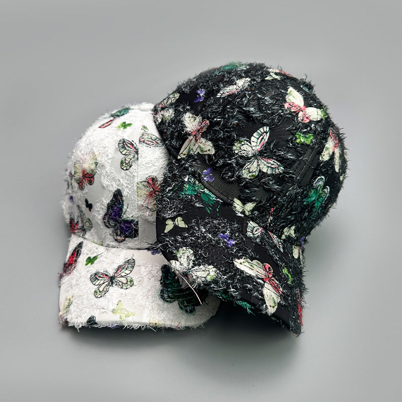 Printed Antique Baseball Cap For Women