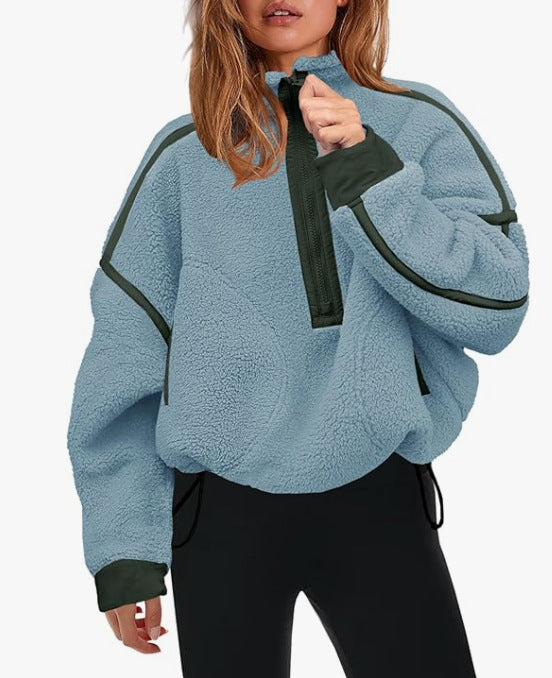 Autumn And Winter Warm Casual Jacket Plush