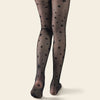 Polka Dot Star Jacquard Women's Pantyhose