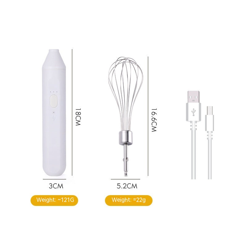 Handheld Electric Egg Beater For Home Baking Of Cakes