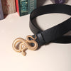 Retro Punk Neutral Personality Serpentine Buckle Belt