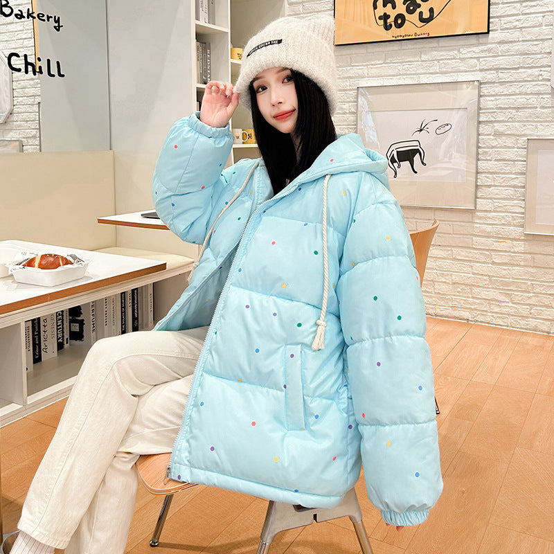 Women's Japanese Thickened Warm Cotton Coat