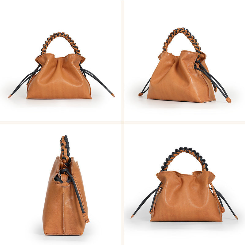 Cortex Splicing Woven Women's Casual Crossbody Bag