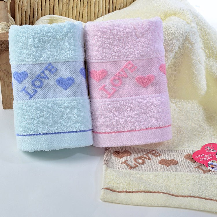 Caring pure cotton face towel - Eshtree