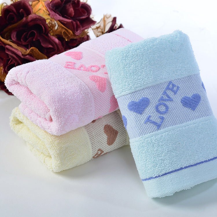 Caring pure cotton face towel - Eshtree