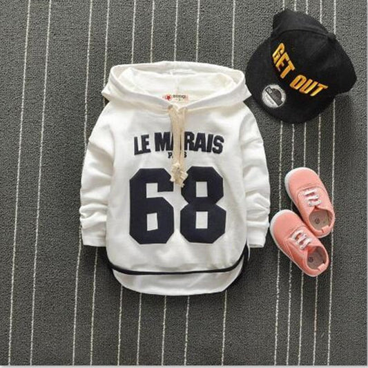 Cartoon casual digital print baby hoodie - Eshtree