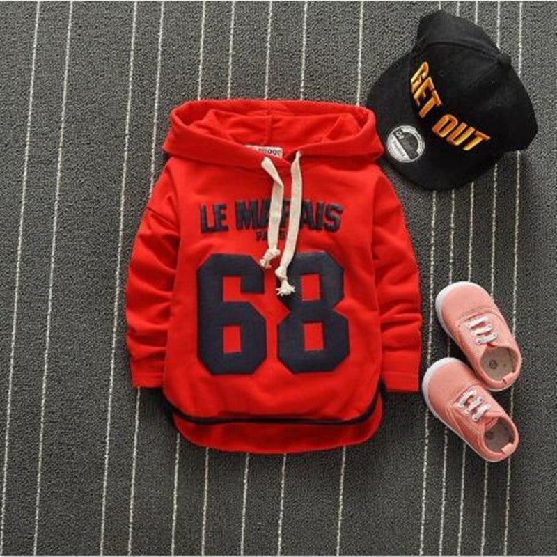 Cartoon casual digital print baby hoodie - Eshtree