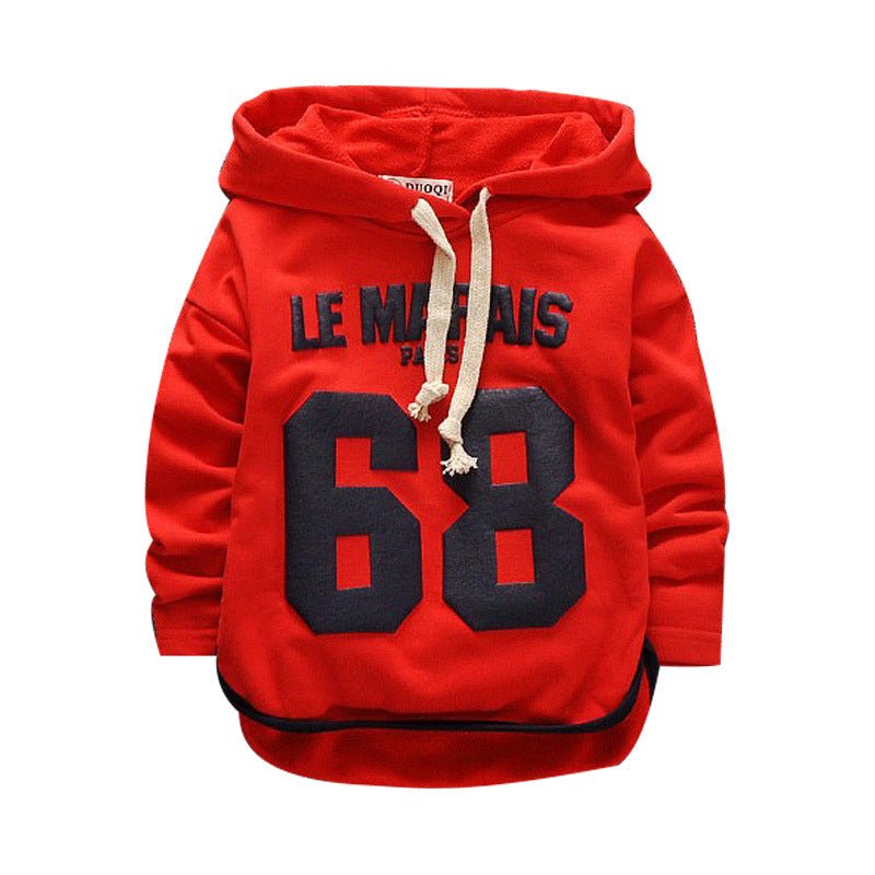 Cartoon casual digital print baby hoodie - Eshtree