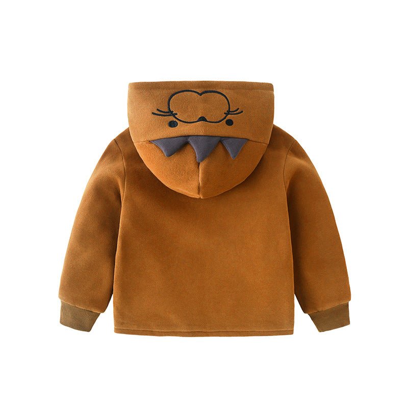 Cartoon Fashion Children's Thick Casual Quilted Top - Eshtree