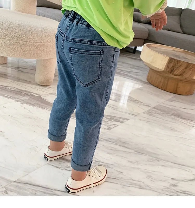 Casual Fashion Baby Stretch Vinylon Pants - Eshtree