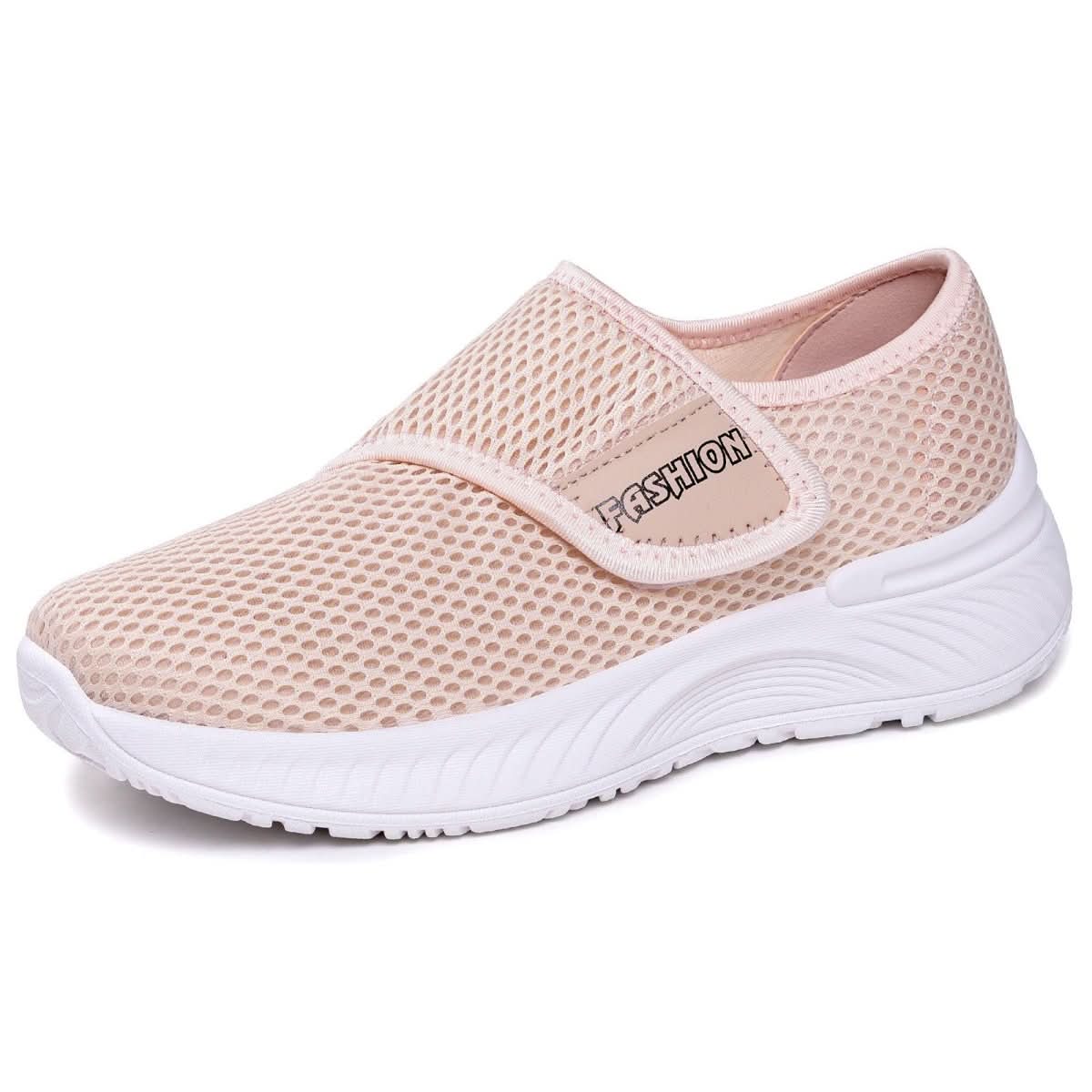 Casual Versatile Velcro Fastened Soft Soled Walking Shoes That Wont Tire Your Feet - Eshtree