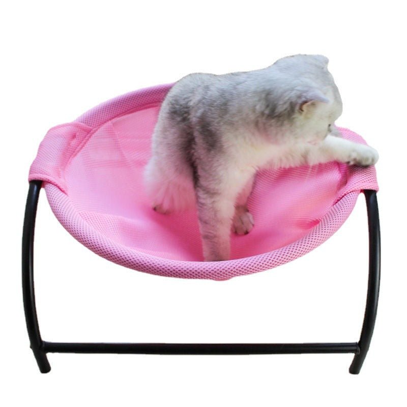 Cat Hammock Bed Free - Standing Cat Sleeping Cat Bed Cat Supplies Pet Supplies Whole Wash Stable Structure Detachable Excellent Breathability Easy Assembly Indoors Outdoors - Eshtree