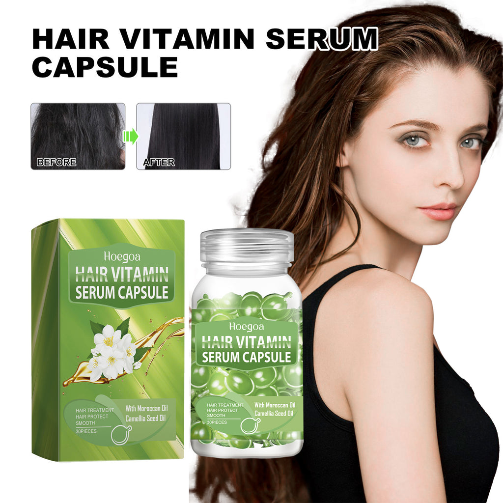 Hair Care Green Capsule Portable Moisturizing