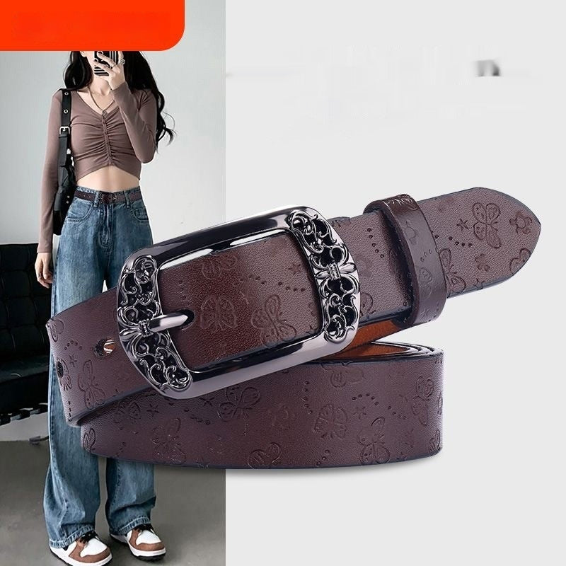 New Fashion Versatile Women's Decorative Jeans Belt