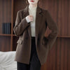Autumn And Winter Double-sided Woolen Coat Women