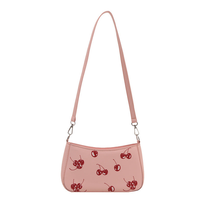 Casual Versatile Underarm Bag Printed Commuter Portable