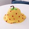 Strawberry Leaf Baby Basin Hat